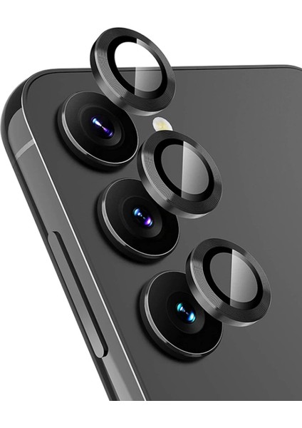 Samsung Galaxy A24 4g Valdez Metal Kamera Lens - Siyah