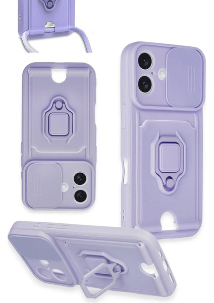 OMR02 Xiaomi Redmi 13 4g Kılıf Zuma Kartvizitli Yüzüklü Silikon - Pembe fırsatları