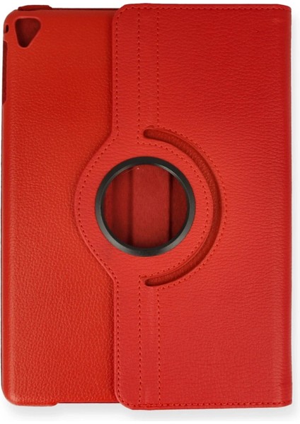 OMR02 iPad 9.7 (2018) Kılıf 360 Tablet Deri Kılıf - Kırmızı fiyatları