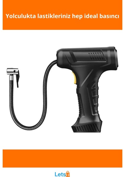 Şarjlı El Tipi Kompakt Hava Kompresörü 120W 3600MAH fiyatları