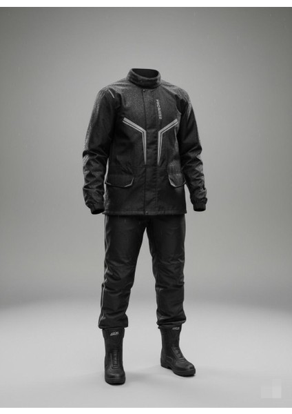 Motosiklet ve Bisiklet Lüx Yağmurluk Takım Waterproof Oxford Kumaş Astarlı Yağmurluk Takım indirimleri