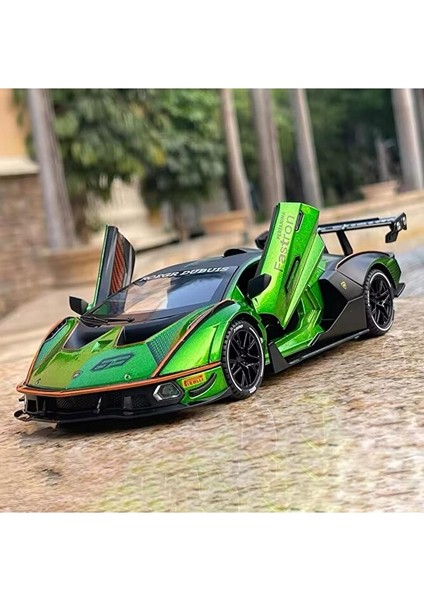 1:24 Ölçek Lamborghini Essenza SCV12 Diecast Model Araba Lamborghini Oyuncak Model Araba fiyatları