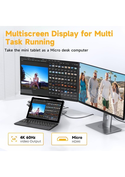 HI10 X2 10.1" Intel Core I3 10100Y Işlemci, 8gb Ddr5 Ram, 256GB Ssd, Wifi6+Bt, Siyah 2 In 1 W11 Klavyeli Tablet indirimleri