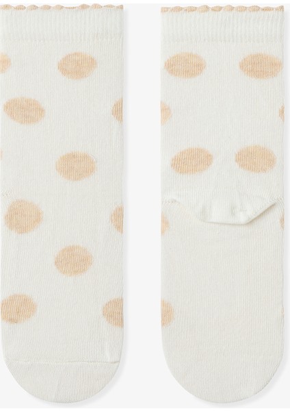 Çok Renkli Kız Çocuk Cream Hedgehog 4lü Soket Çorap indirimleri