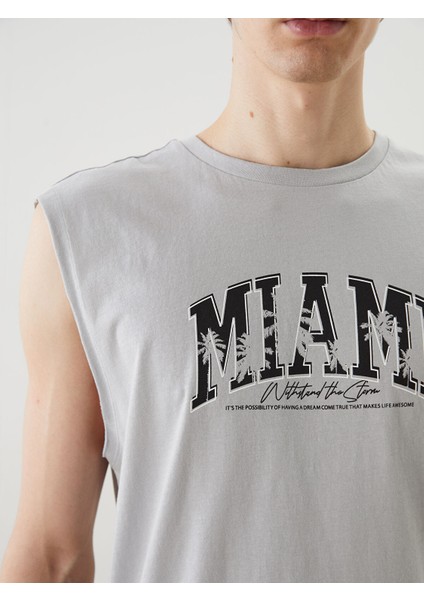 Yeni Sezon Bisiklet Yaka Baskılı Erkek Kolsuz Tişört modelleri