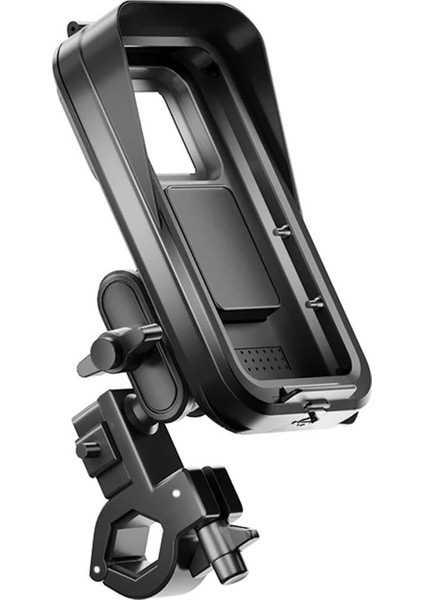 Su Geçirmez Gidon Bağlantılı Telefon Tutucu – USB Şarj Çıkışı, Kilitli Motosiklet & Bisiklet Telefon Tutacağı, Dayanıklı, Kolay Kurulum | Yf-11 modelleri