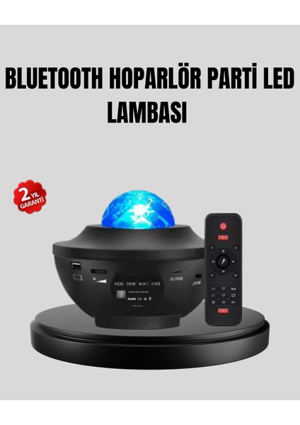 Yıldızlı Projektör Galaxy Efektli Ayarlanabilir Renkli Atmosfer Lambası