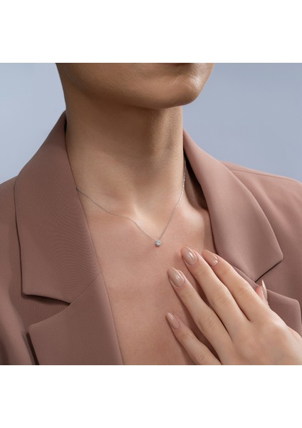 0,11 Karat Fantezi Pırlanta Kolye modelleri