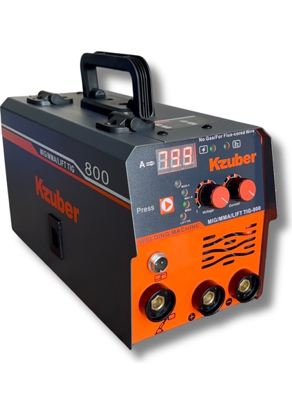 800 Serisi: Gücün Yeni Tanımı! 3'ü 1 Arada Gazsız Gazaltı (Mıg/mma/tıg) Kaynak Makinesi