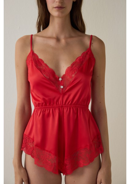 Kırmızı Satin Teddy modelleri