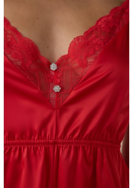 Kırmızı Satin Teddy fırsatları