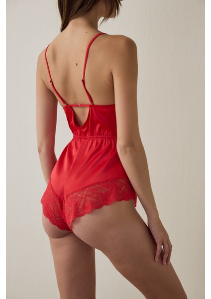 Kırmızı Satin Teddy indirimleri