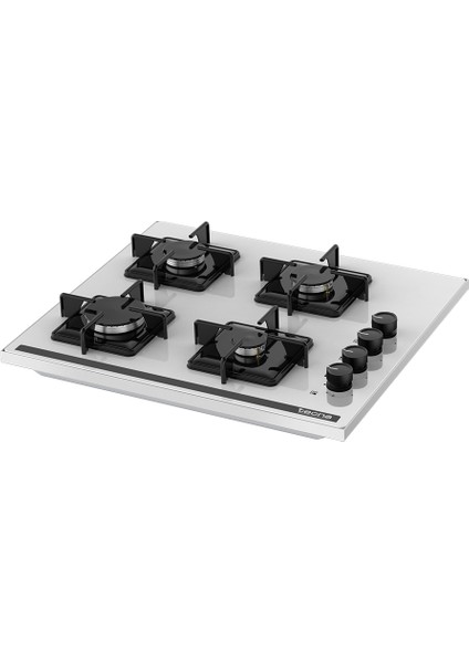 Süo 604BC 4 Gözü Gazlı Beyaz Cam Set Üstü Ocak