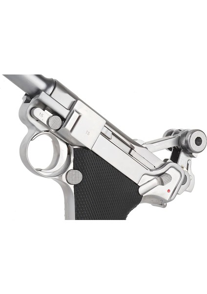 We P08 Luger 6 Silver Gbb Airsoft Tabanca indirimleri