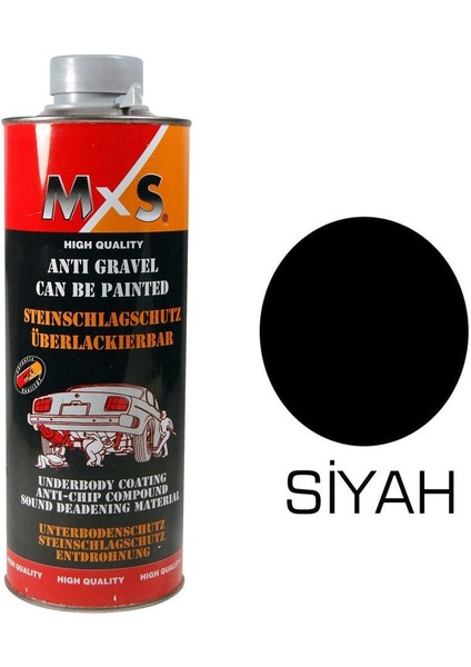 Pütür Boyanabilir Alt Kaplama Siyah 1 kg