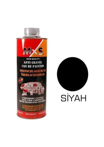 Pütür Boyanabilir Alt Kaplama Siyah 1 kg modelleri