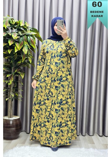 Kadın Giyim Büyük Beden Nostaljik Kristal Büzgülü Elbise