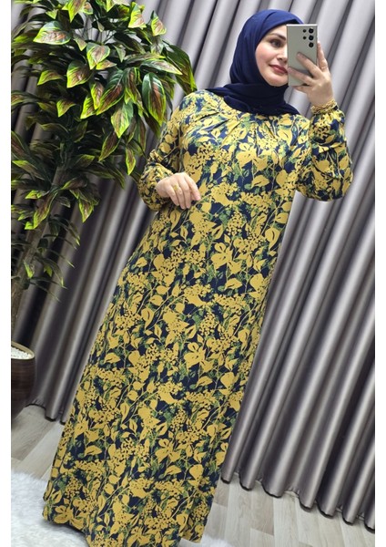 Kadın Giyim Büyük Beden Nostaljik Kristal Büzgülü Elbise fırsatları