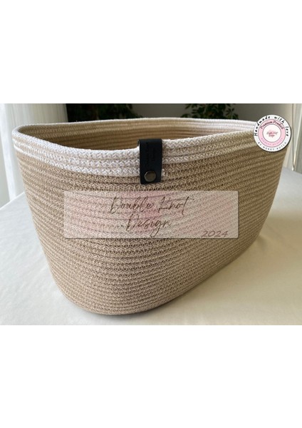 Tress Çok Amaçlı Düzenleyici Sepet El Dokuma Banyo,mutfak, Çocuk Odası, Organizer,havluluk fırsatları