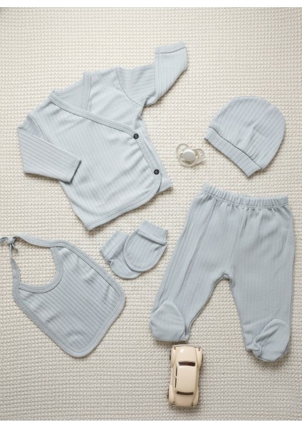 10 Parça Yeni Doğan Hastane Çıkışı & Hoş Geldin Bebek Seti (Hediye Kutulu & Ayıcıklı) – Babyshower modelleri