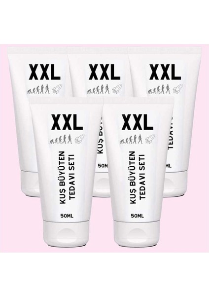 Kuş Büyütmeye Krem 5 Adet Erkeklere Özel Şekillik Xxlkrem 50 ml