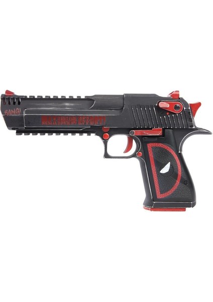 We Deadpool x Magnum Research Inc. Desert Eagle 50AE Rail Gbb Airsoft Tabanca