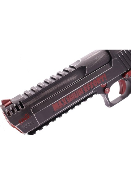 We Deadpool x Magnum Research Inc. Desert Eagle 50AE Rail Gbb Airsoft Tabanca modelleri