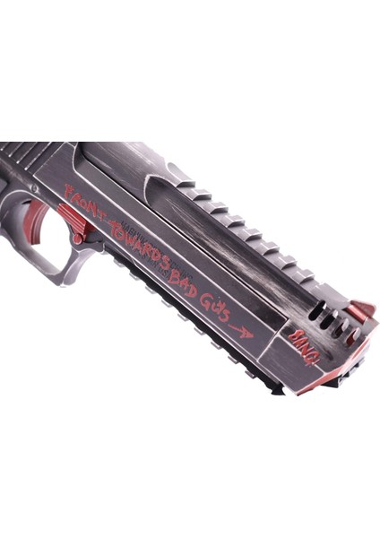 We Deadpool x Magnum Research Inc. Desert Eagle 50AE Rail Gbb Airsoft Tabanca fırsatları