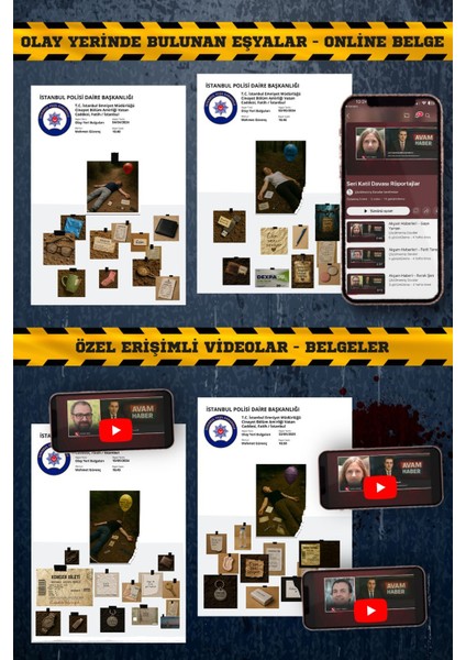 Seri Katil Davası Dedektiflik Oyunu