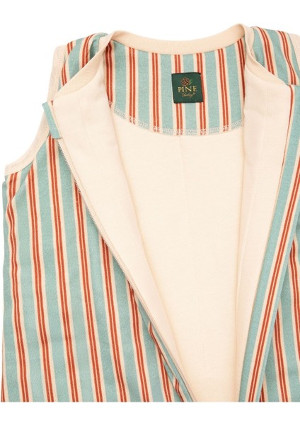 Baby Home Retro Mint 1.0 TOG Bebek Uyku Tulumu OEKO-TEX Sertifikalı %100 Pamuk fırsatları