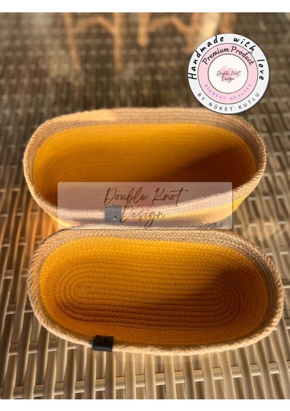 2li Oval Ekmek Sepeti / Organizer / Hasır Jüt Tress Sepet Hediyelik Supla Amerikan Servis Tamamlayıc fırsatları