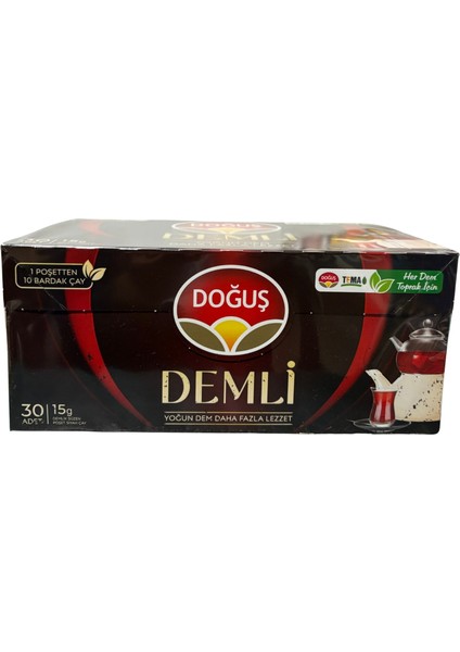 Demli Yoğun Lezzet Demlik Poşet Çay 30LU x 2 Adet fiyatları