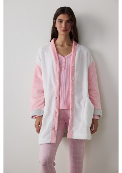 Uzun Kollu Kuşaklı Sabahlık