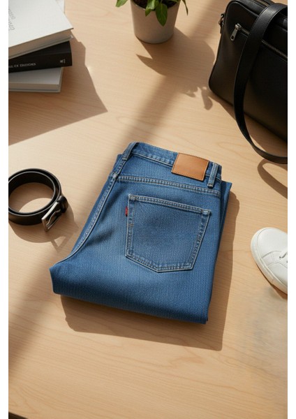 Regular Fit Erkek Denim Jean Pantolon fırsatları