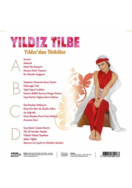 Yıldız Tilbe - Yıldız'dan Türküler (2 Plak) modelleri
