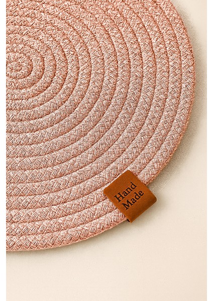 6'lı Jut Supla Amerikan Servis Takımı – %100 Pamuk, El Yapımı, Kaymaz Yuvarlak Tabak Altlığı fiyatları