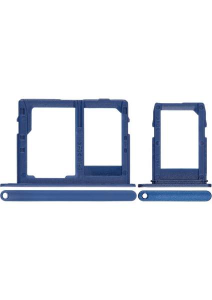 Samsung A605 A6 Plus Sim Çekmecesi Mavi + Hafıza Kart Yuvası