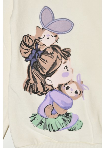 Kız Çocuk Kışlık 2 - 5 Yaş Lovely Baskılı Içi Polarlı Yumuşak Takım - 5264001 fiyatları