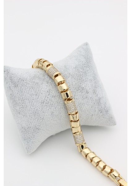 Stil Incisi/xupıng Jewelry Sırma Model Zirkon Taşlı Bileklik