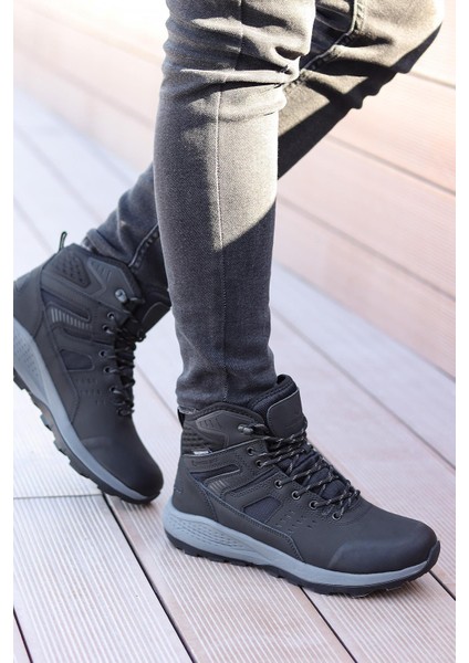 101 24694-M Gracel Erkek Outdoor Bot Siyah