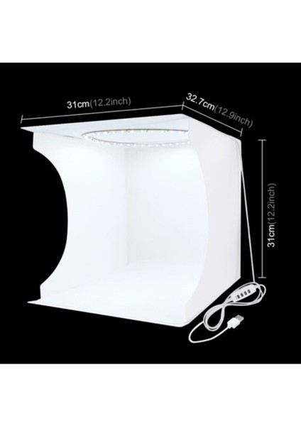 Puluz PU5030 Photo Box 30X30 LED Işıklı Ürün Çekim Çadırı fiyatları