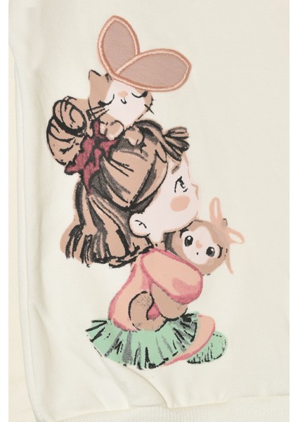 Kız Çocuk Kışlık 2 - 5 Yaş Lovely Baskılı Içi Polarlı Yumuşak Takım - 5264001 fiyatları