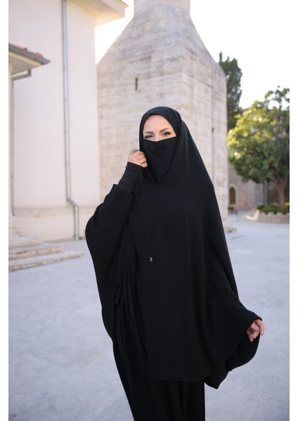 Iğneli Gizli Peçeli Çarşaf-I Şerif 6005 Sandy