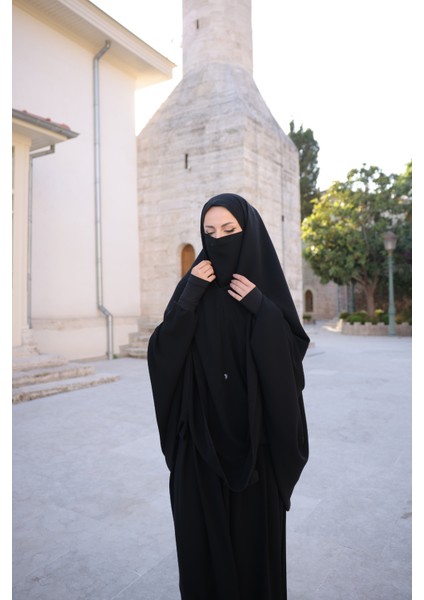 Iğneli Gizli Peçeli Çarşaf-I Şerif 6005 Sandy