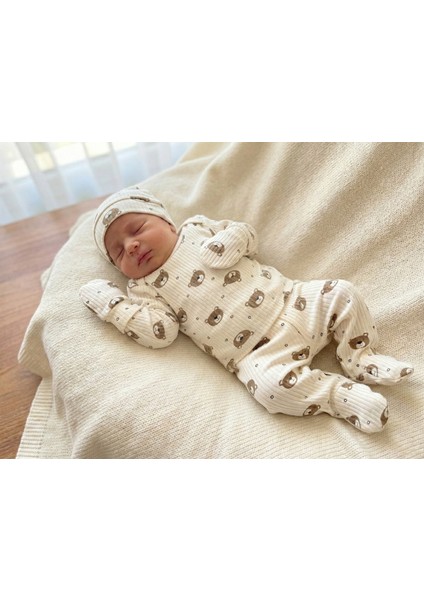 10 Parça Yeni Doğan Hastane Çıkışı & Hoş Geldin Bebek Seti (Hediye Kutulu & Ayıcıklı) – Babyshower