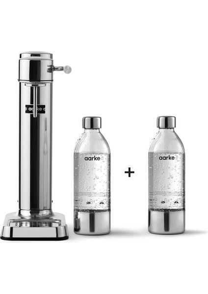 Carbonator 3 – Premium Paslanmaz Çelik Soda Makinesi Paketi - "isveç Mühendisliği Kalitesi"