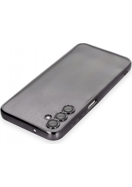 Samsung Galaxy A14 4g Kılıf Lensli Silikon - Siyah modelleri