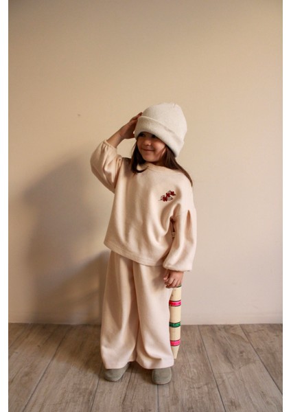 Bej Pastel Soft Touch Alt Üst Takım