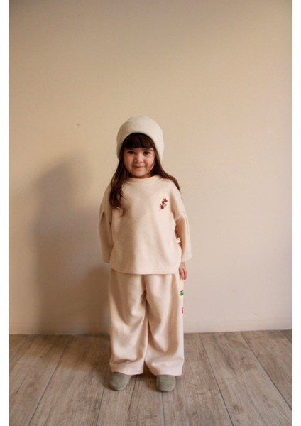 Bej Pastel Soft Touch Alt Üst Takım