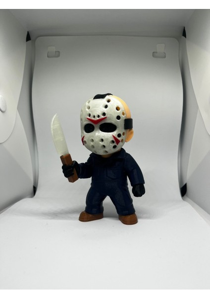 Jason-Ghostface Oyuncak Figür (Karanlıkta PARLAYAN-12CM) fırsatları